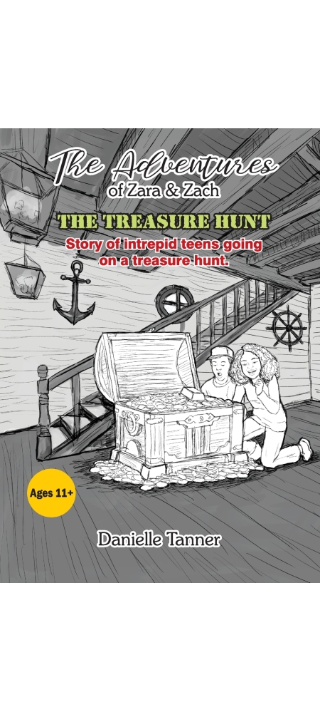 The Adventures of Zara and Zach In Kenya, Danielle Tanner, children book, adventure book, Kids books, Kenya The Adventures of Zara and Zach - The Treasure Hunt