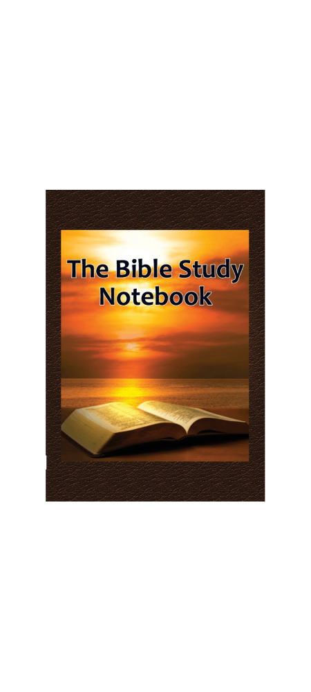 Bible Study Notebook - Paperback