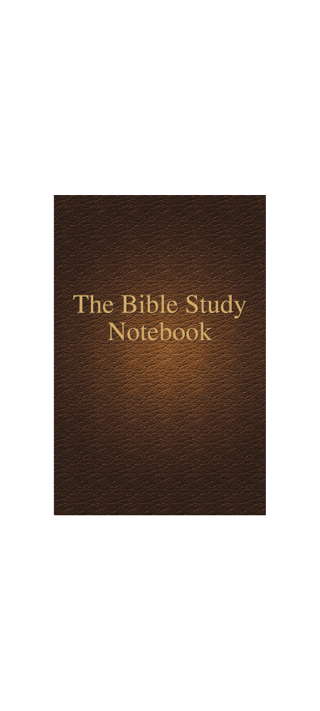 Bible Study Notebook – Hardback